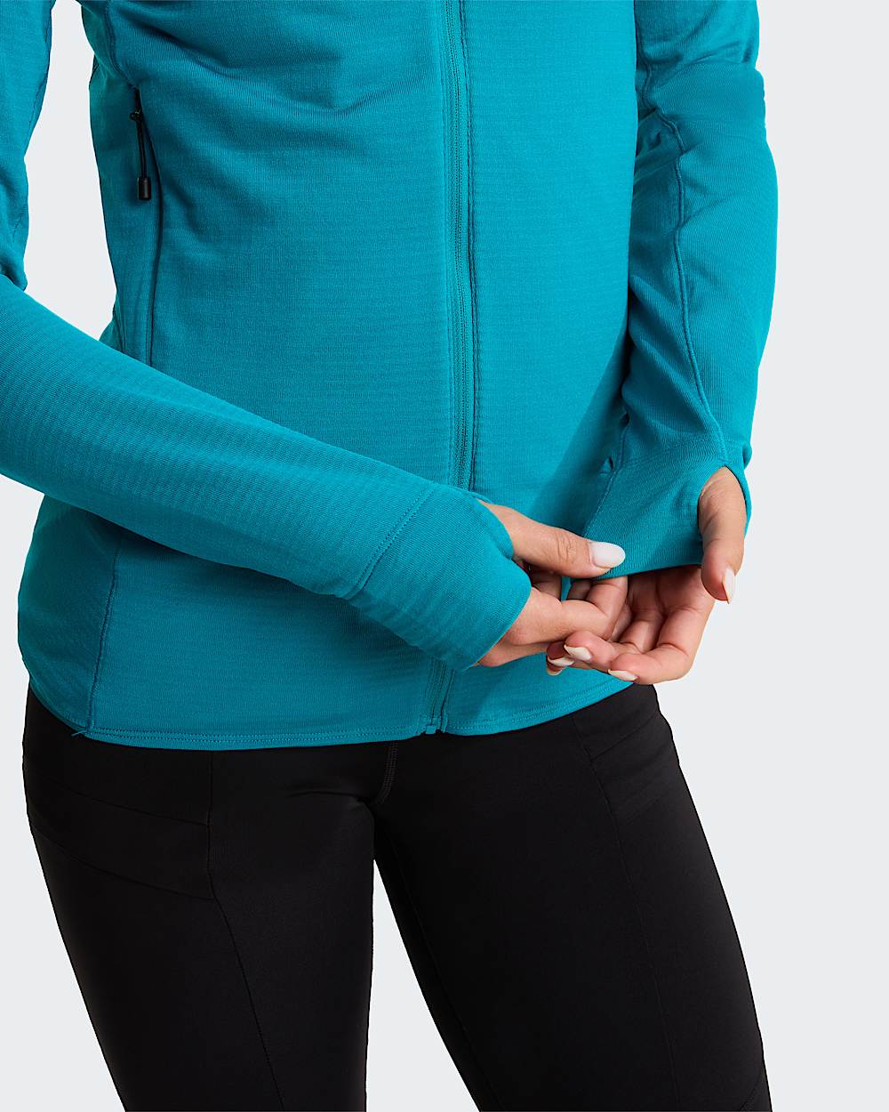 Giacca con cappuccio Bolt Polartec Power Grid da donna TNF ALT9