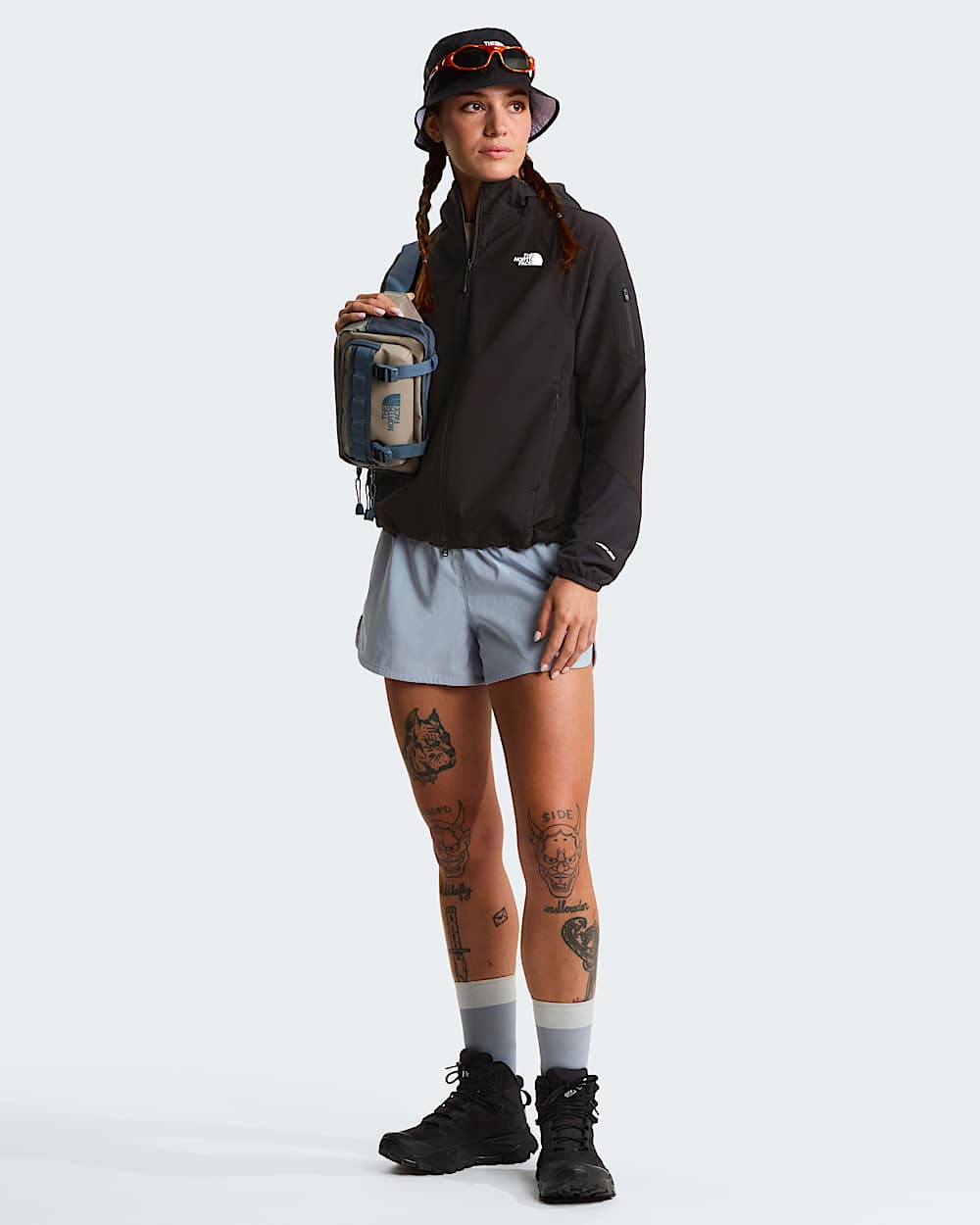 Giacca Hybrid Tek Approach con cappuccio e cerniera integrale da donna TNF alt1