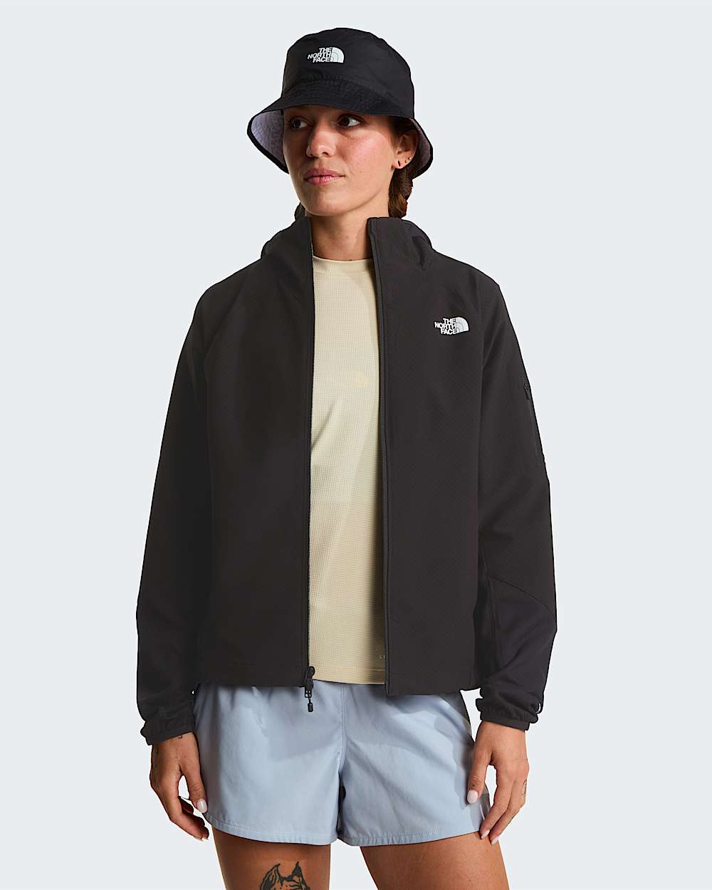Giacca Hybrid Tek Approach con cappuccio e cerniera integrale da donna TNF alt4