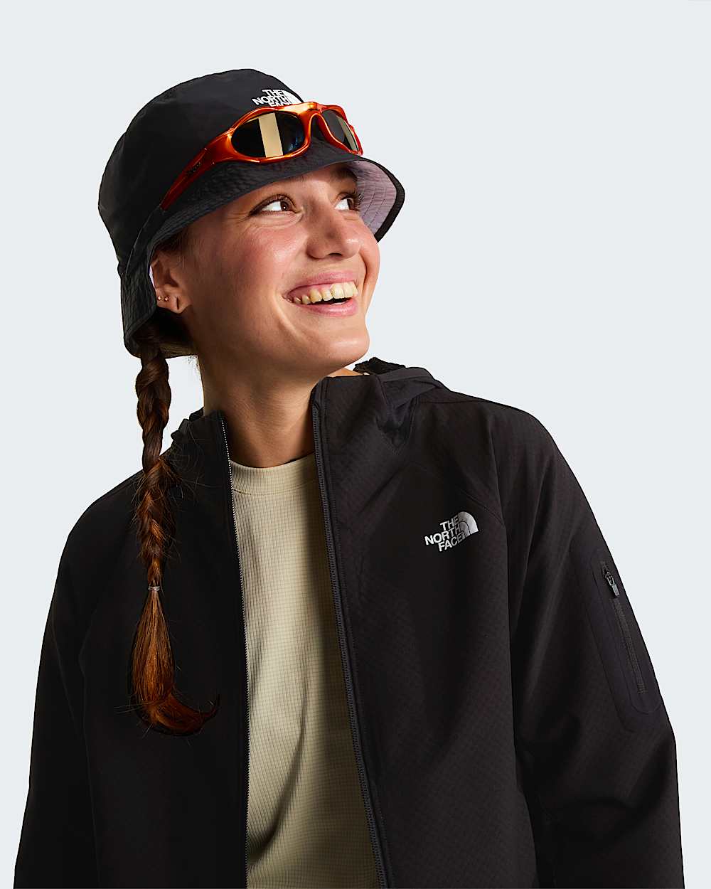 Giacca Hybrid Tek Approach con cappuccio e cerniera integrale da donna TNF alt8