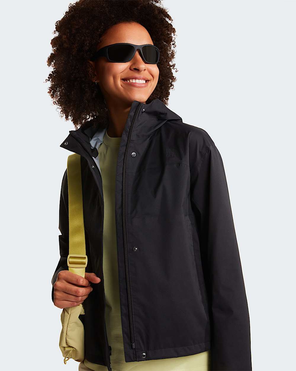 Womens Voyage Rain 3L Hooded Jacket TNF alt10