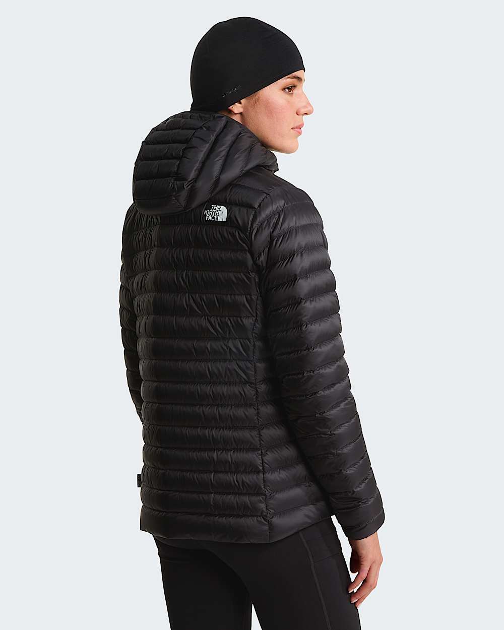 Womens Bettaforca Lightweight Down Hooded Jacket TNF ALT3