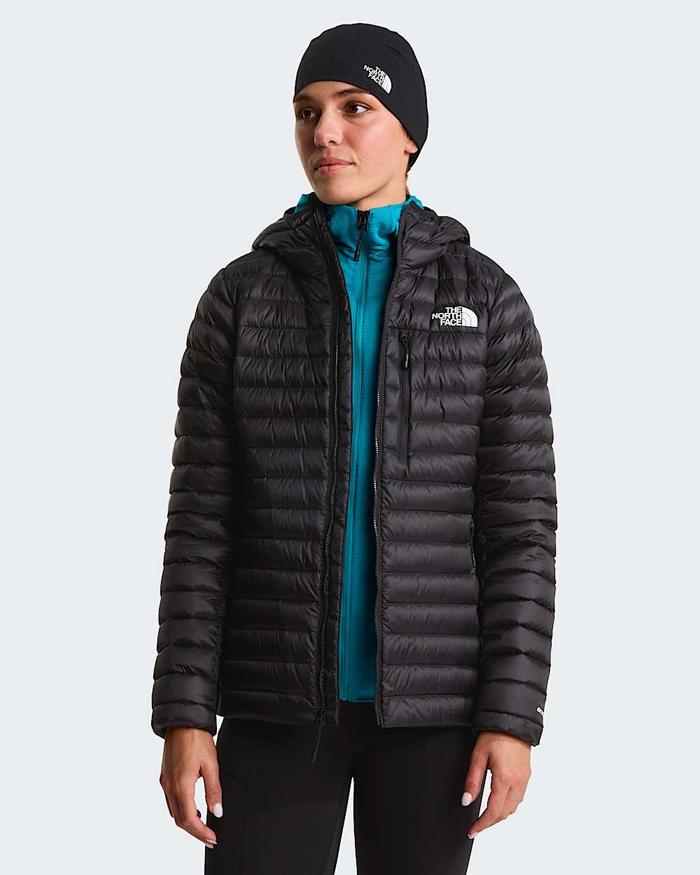 Womens Bettaforca Lightweight Down Hooded Jacket TNF ALT4
