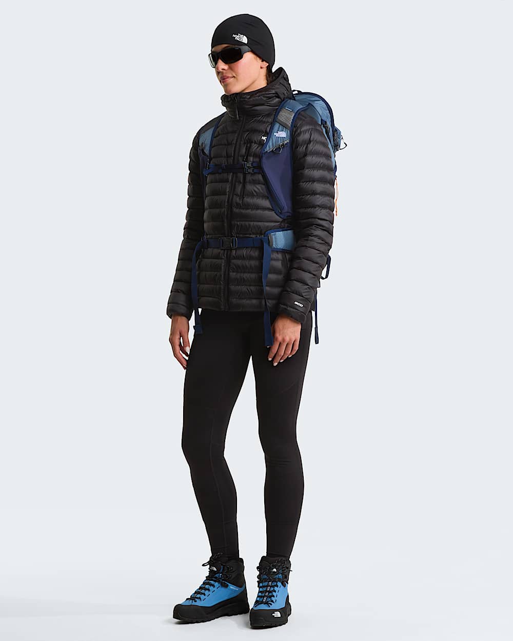 Womens Bettaforca Lightweight Down Hooded Jacket TNF ALT5