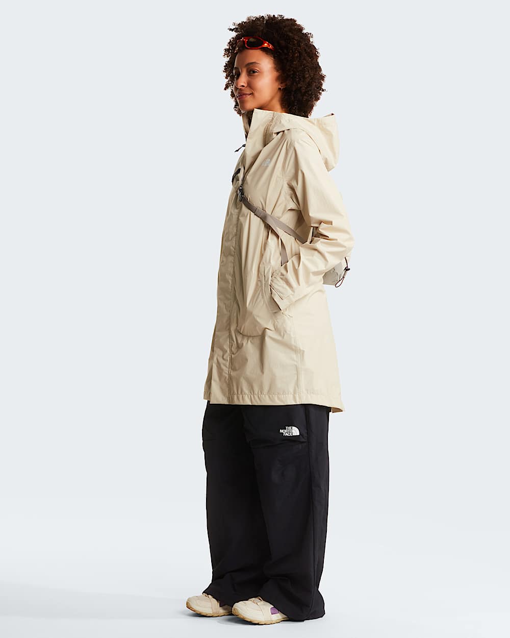 Womens Packable Shell Parka TNF ALT1