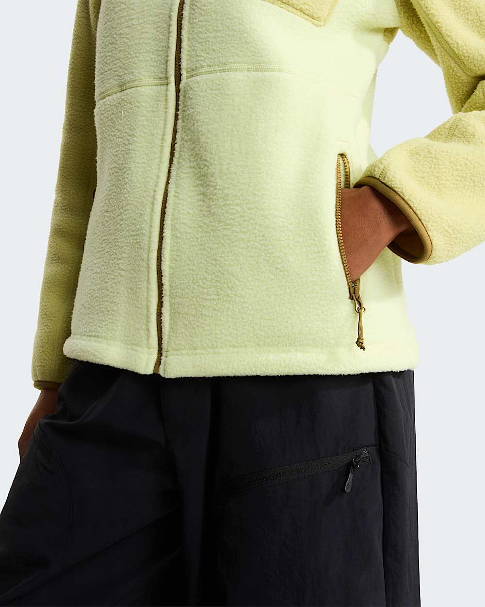Yumiorifleecejas met volledige rits voor dames TNF alt6