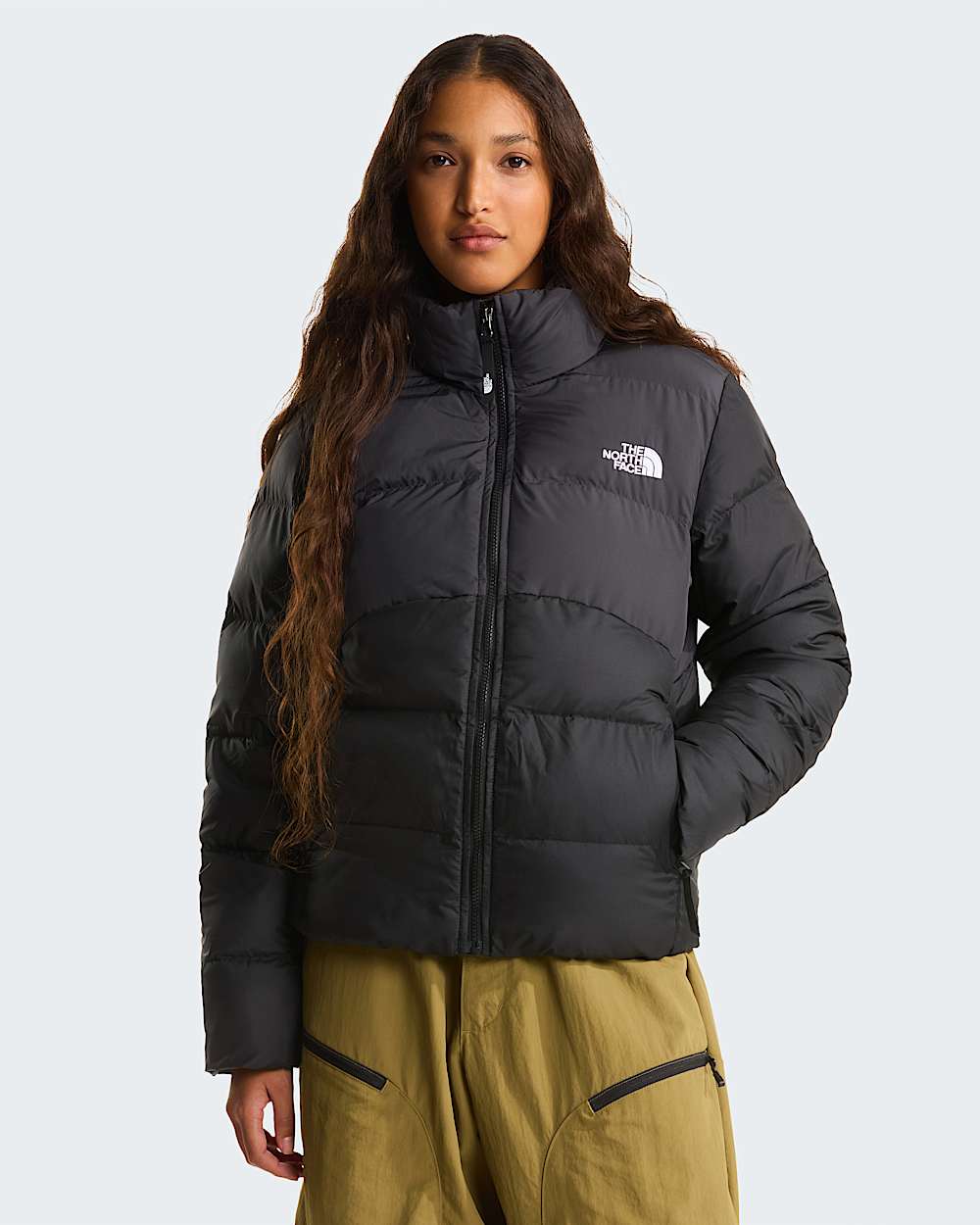 Womens Saikuru Jacket TNF TNF BlackAsphalt Grey hero