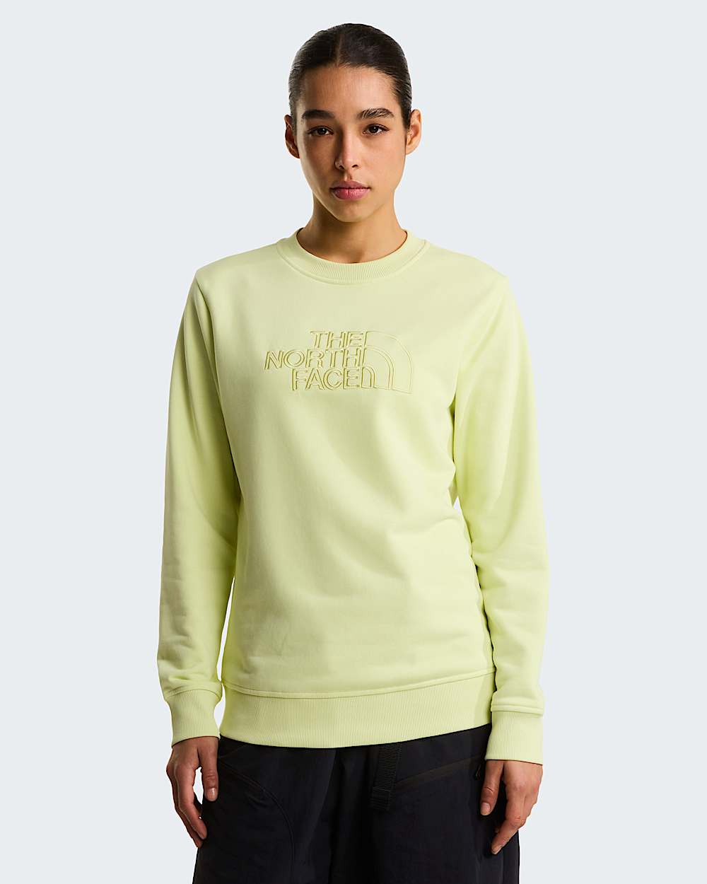 Womens Drew Peak Light Sweatshirt TNF HERO
