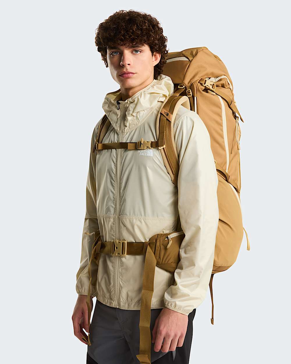 Terrawandelrugzak 65 liter TNF Utility BrownKhaki Stone ALT7