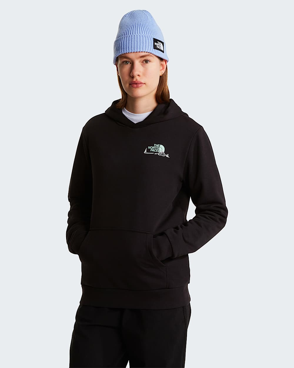 Womens Monte Regular Graphic Hoodie TNF ALT1