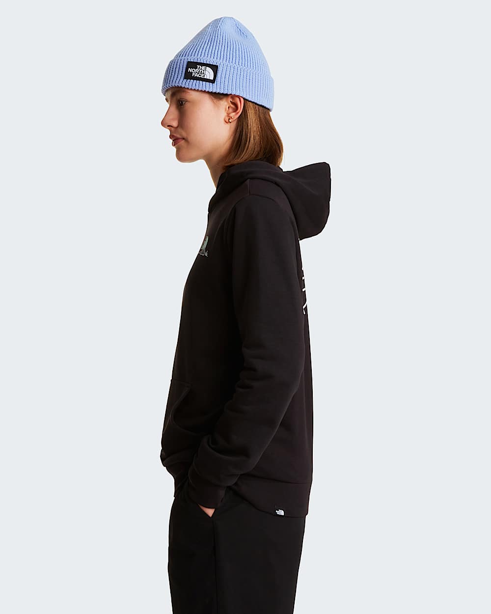 Womens Monte Regular Graphic Hoodie TNF ALT3