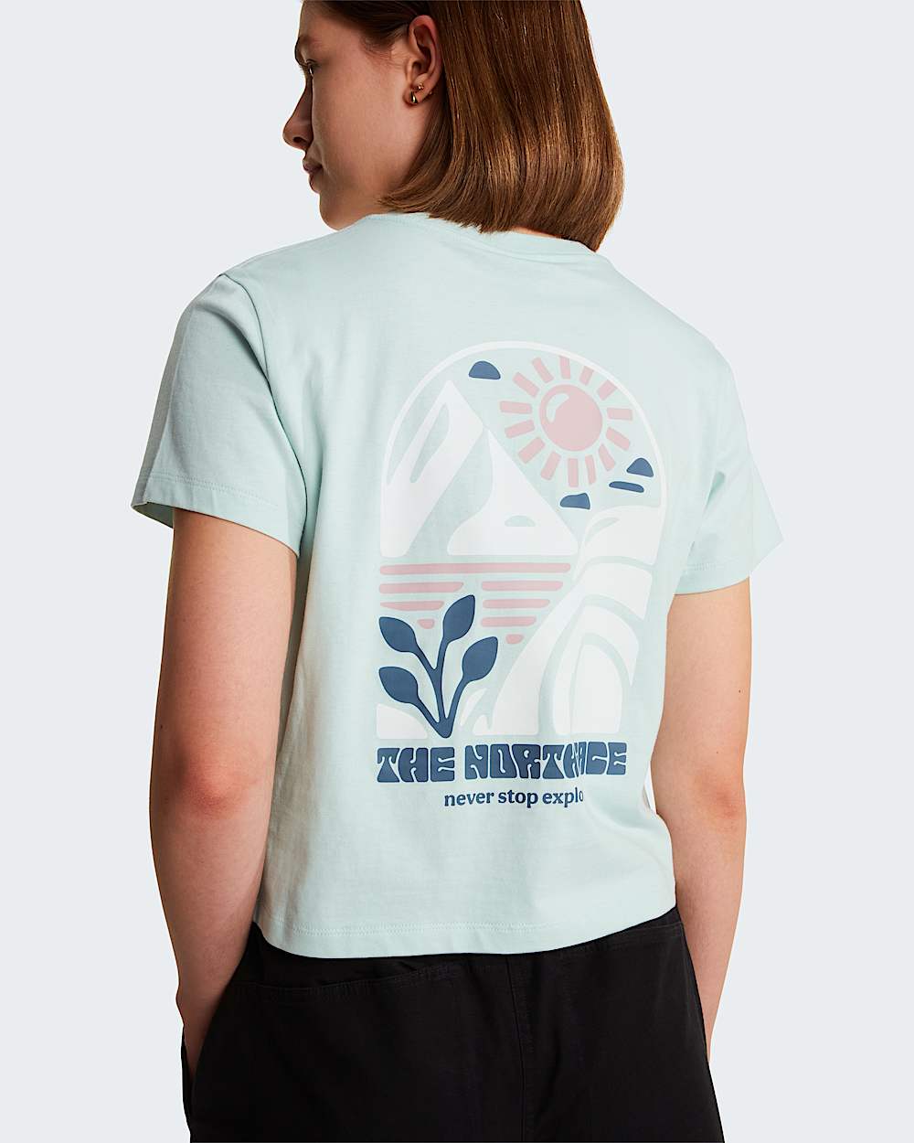 Sun Regular Graphic Tshirt voor dames TNF alt4