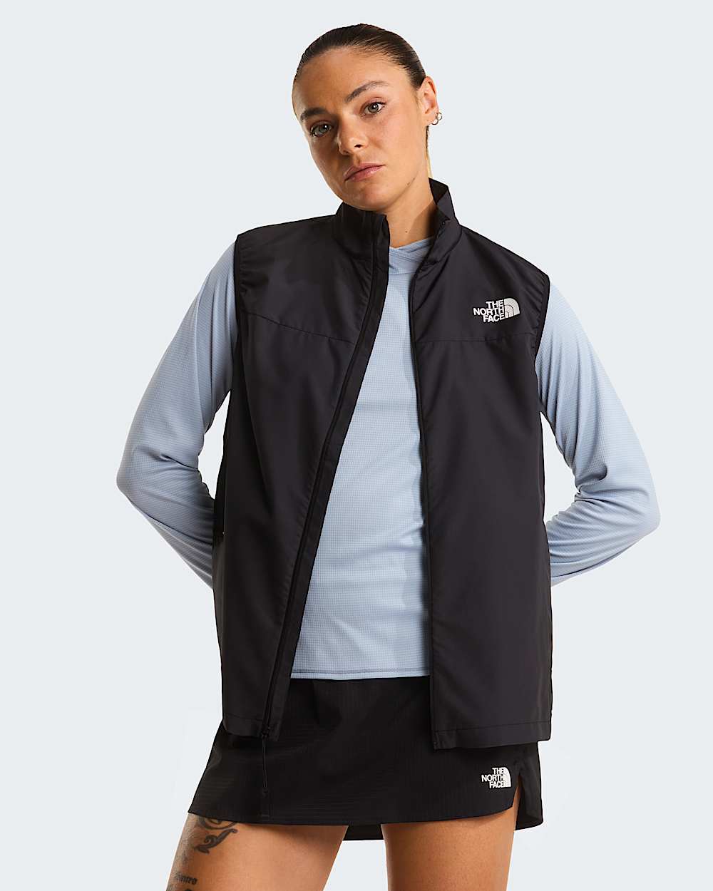 Womens Fontanales Wind Gilet TNF ALT4