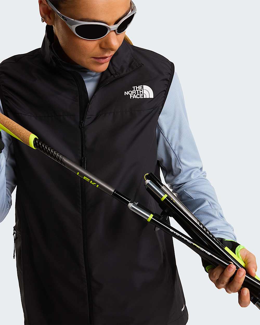 Womens Fontanales Wind Gilet TNF ALT11