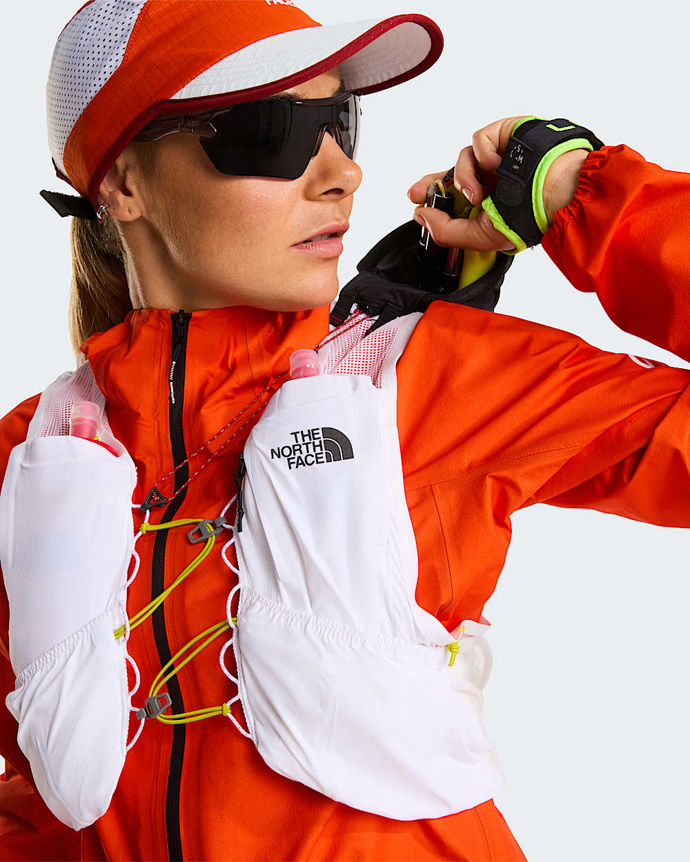 Chaleco de correr Summit de 5 litros TNF TNF WhiteWhite Ash ALT8