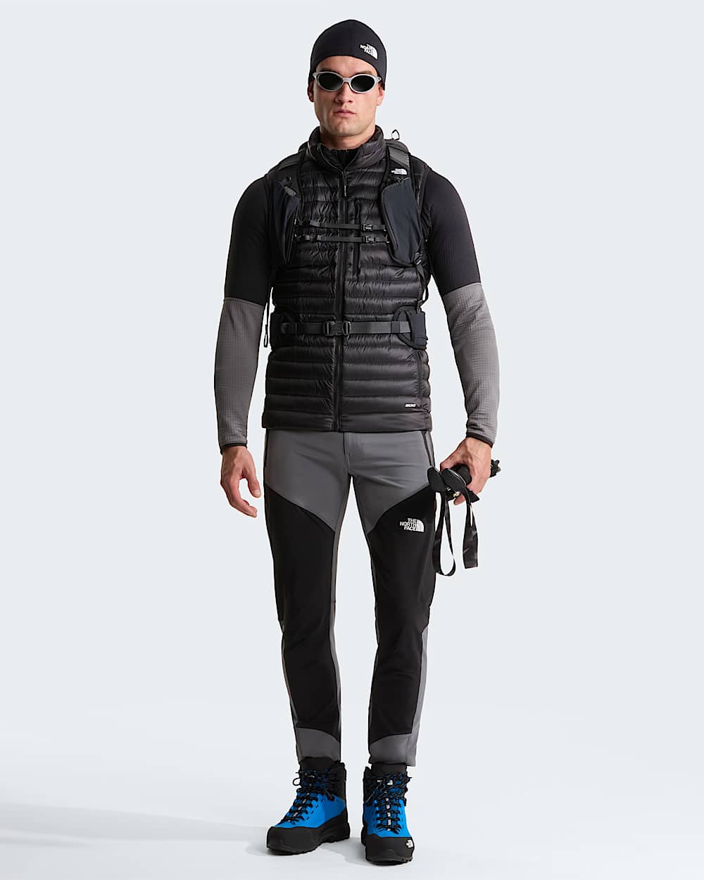 Mens Bettaforca Lightweight Down Gilet TNF ALT1