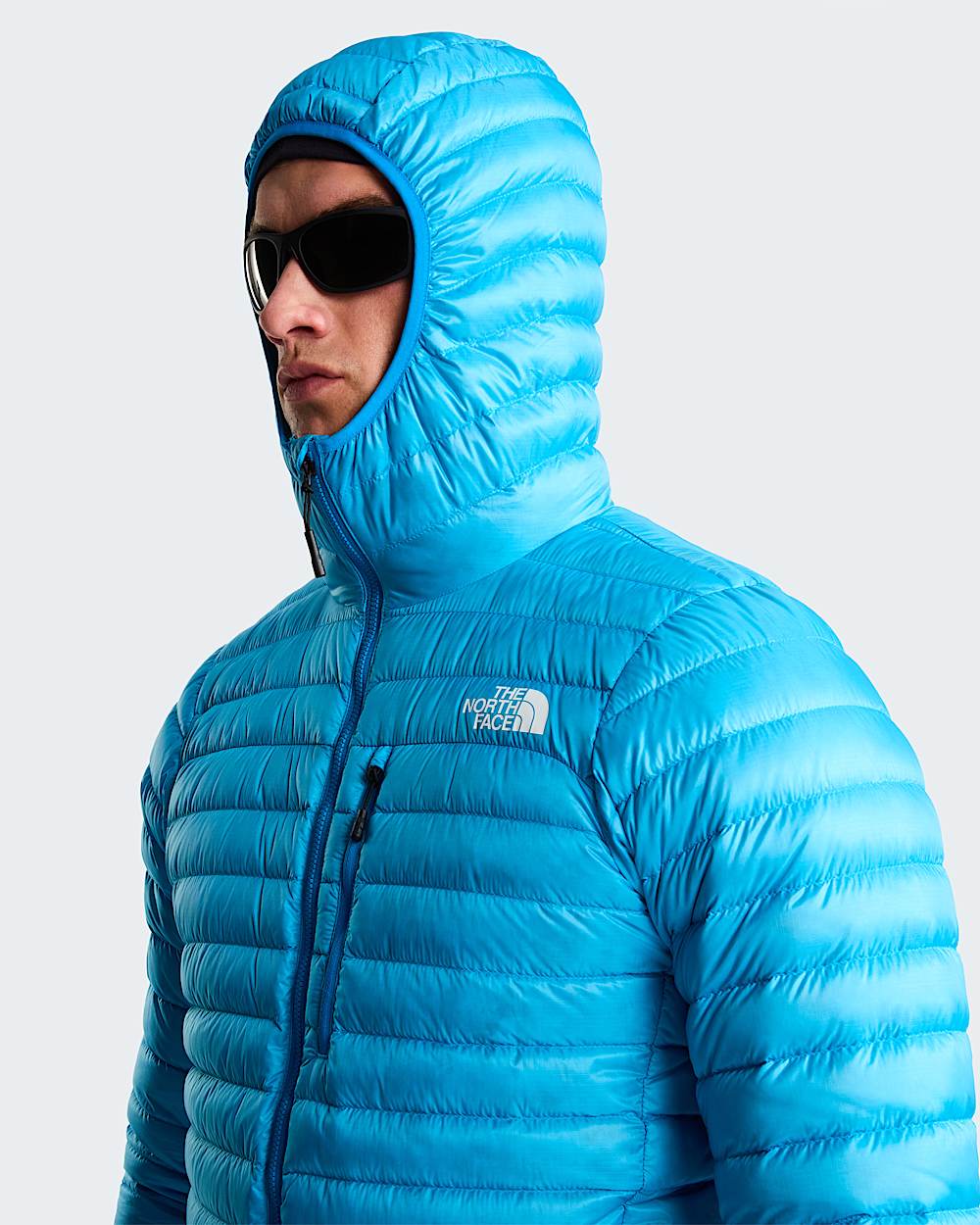 Mens Bettaforca Lightweight Down Hooded Jacket TNF ALT7