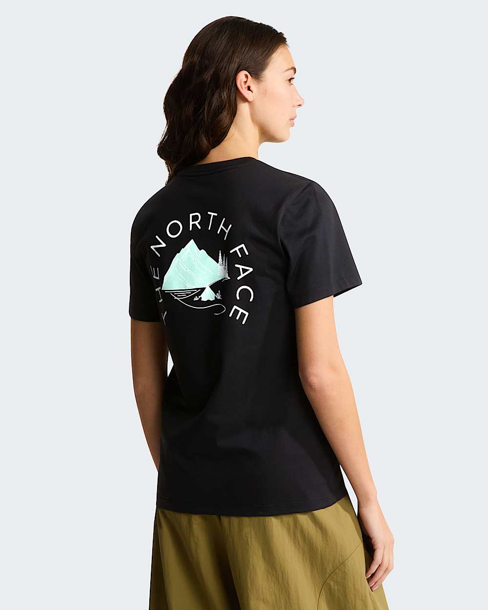 T-shirt Monte Regular con grafica da donna