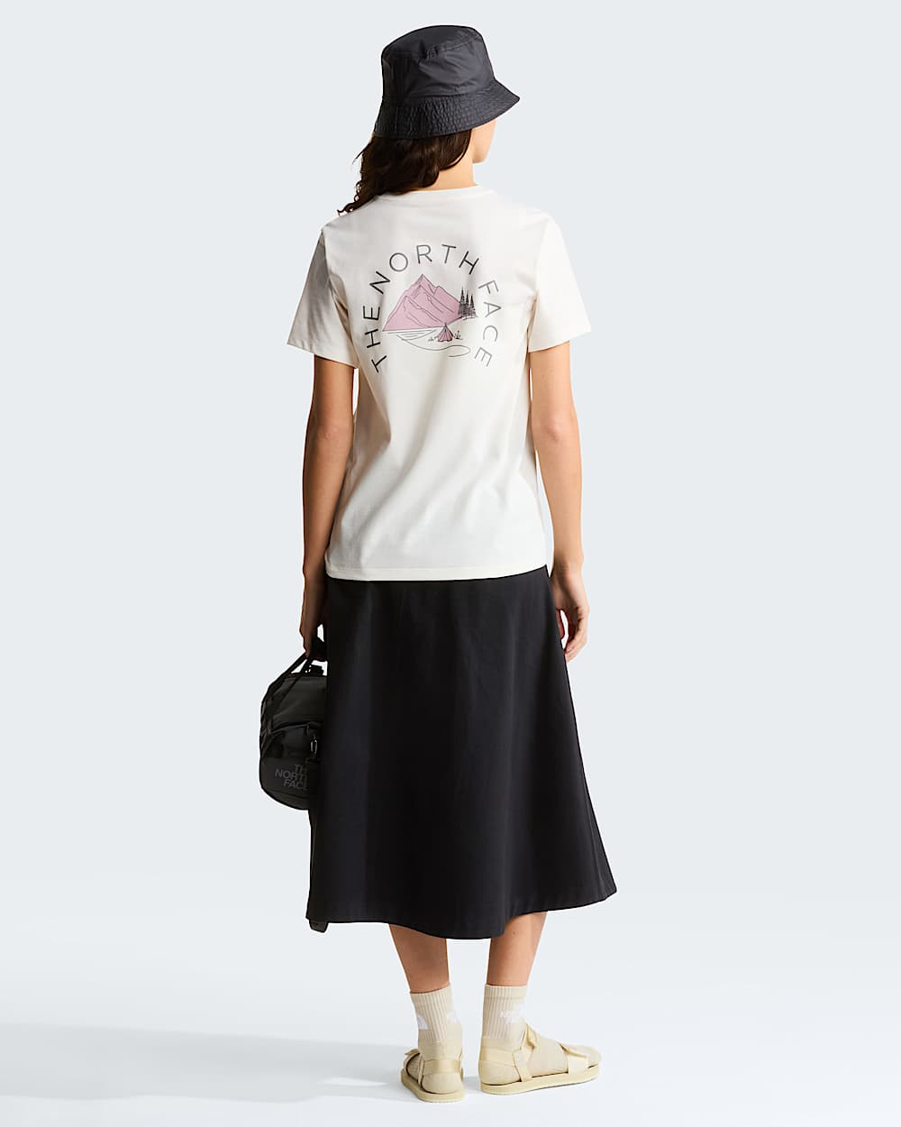 Monte Regular Graphic Tshirt voor dames TNF ALT2