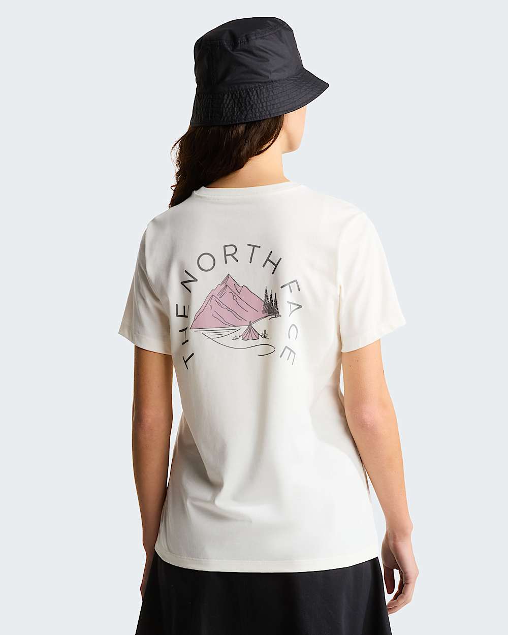 Monte Regular Graphic Tshirt voor dames TNF HERO
