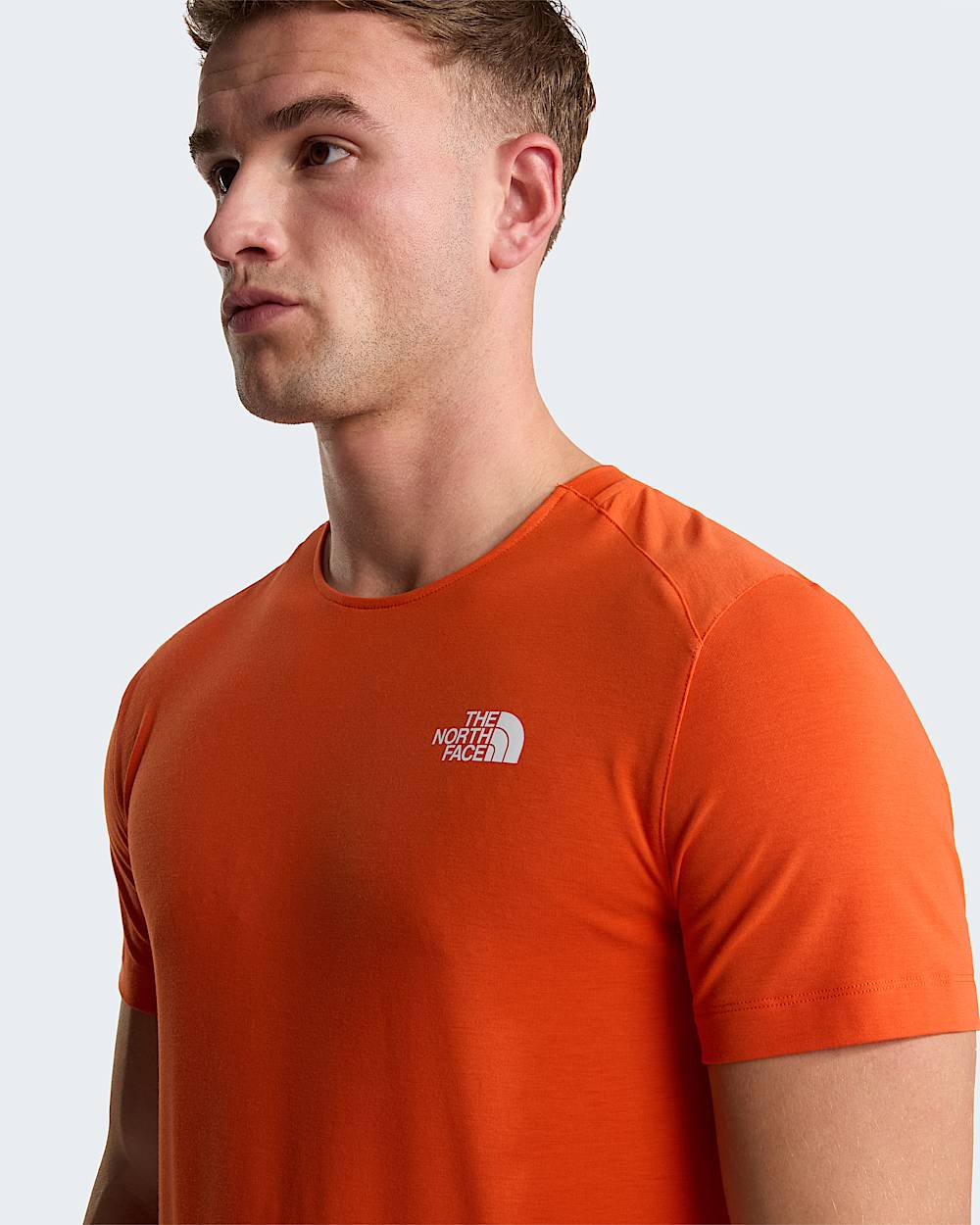 Mens Lightning Alpine TShirt TNF Lava Red ALT6