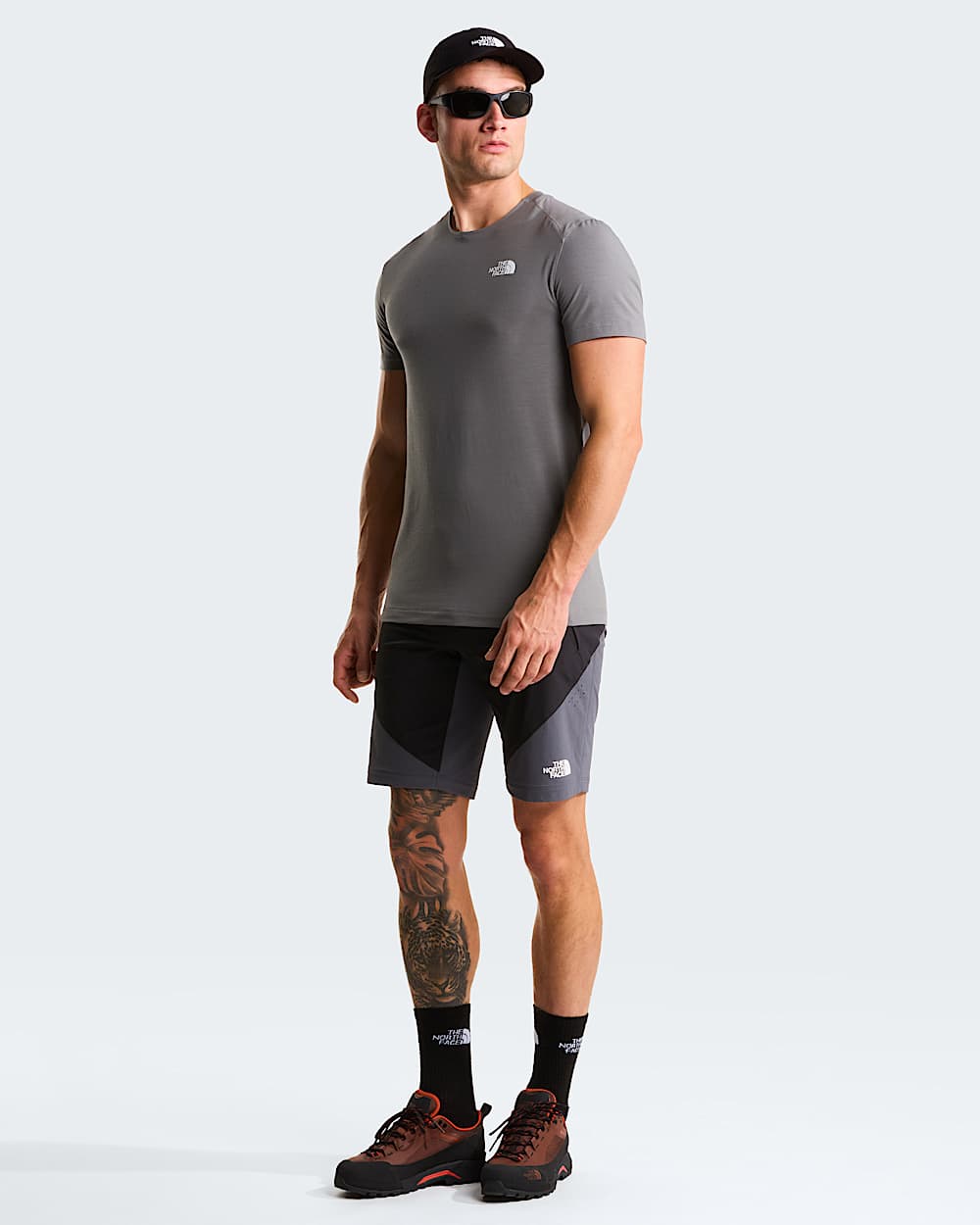 Mens Lightning Alpine TShirt TNF Smoked Pearl ALT1