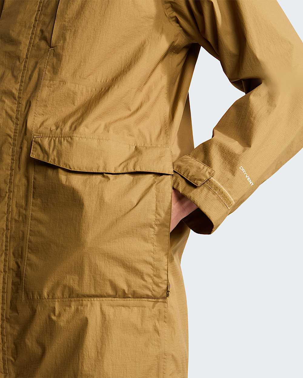 Guscio parka ripiegabile da uomo TNF alt7