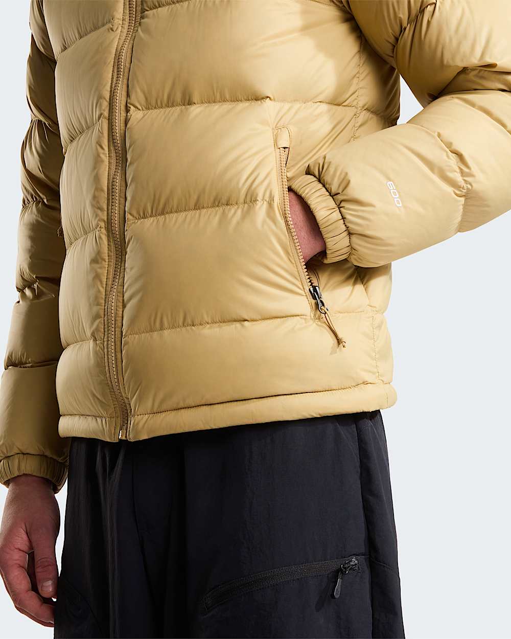 Chaqueta de plumn con capucha Hydrenalite para hombre TNF Khaki Stone ALT5