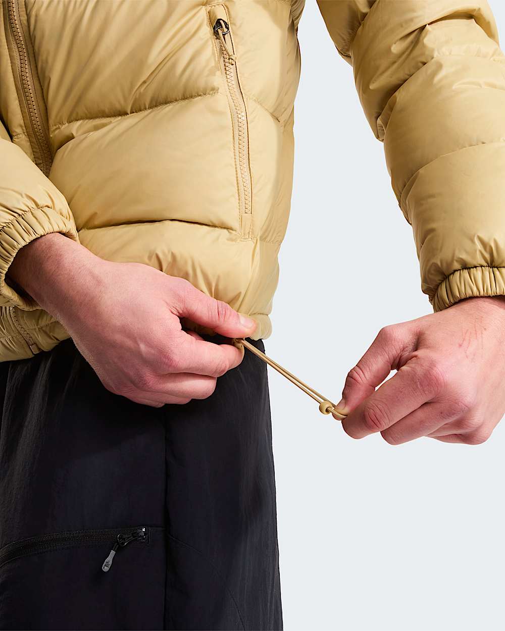 Chaqueta de plumn con capucha Hydrenalite para hombre TNF Khaki Stone ALT6