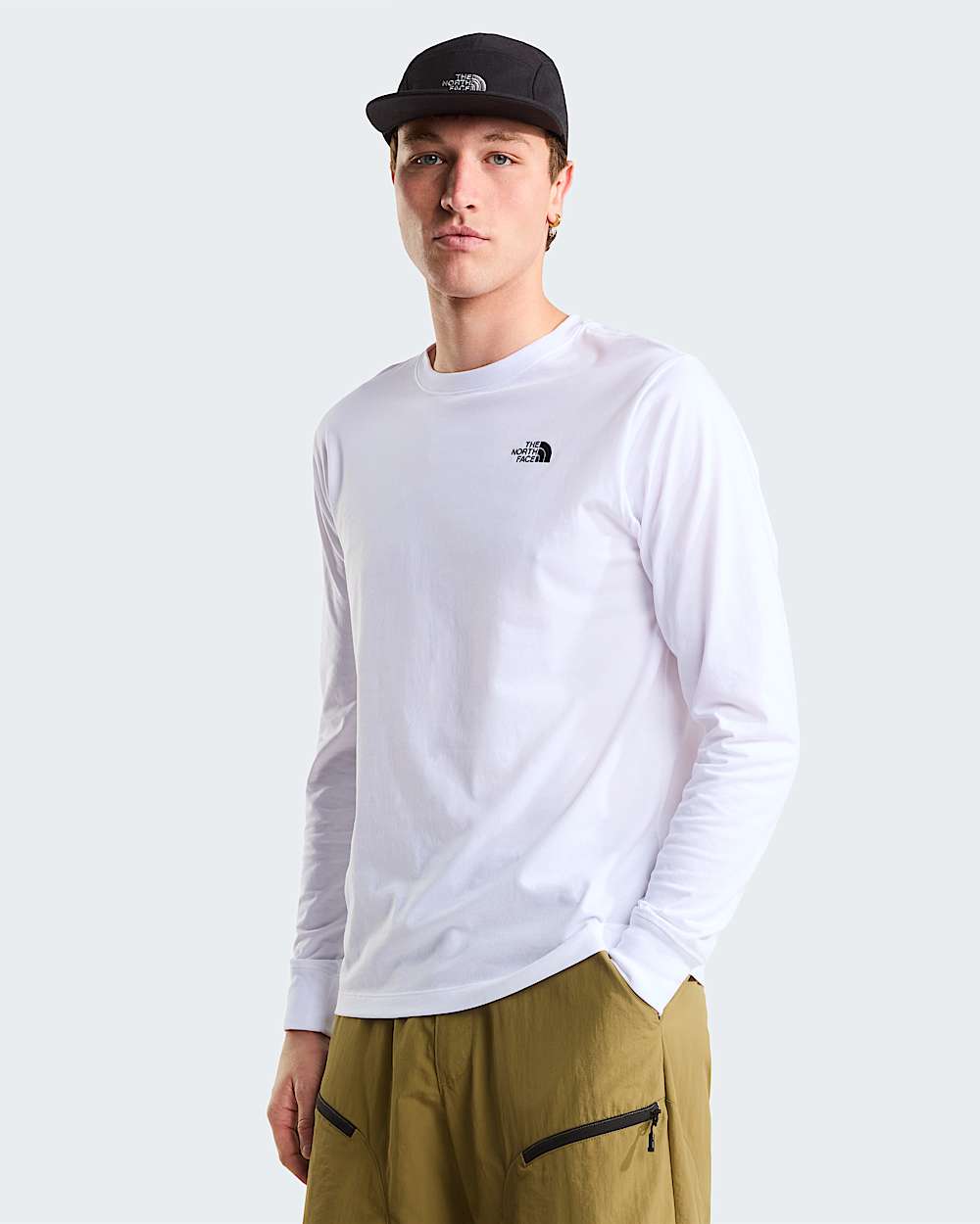 Tshirt manches longues standard Simple Dome Evolution pour homme TNF HERO