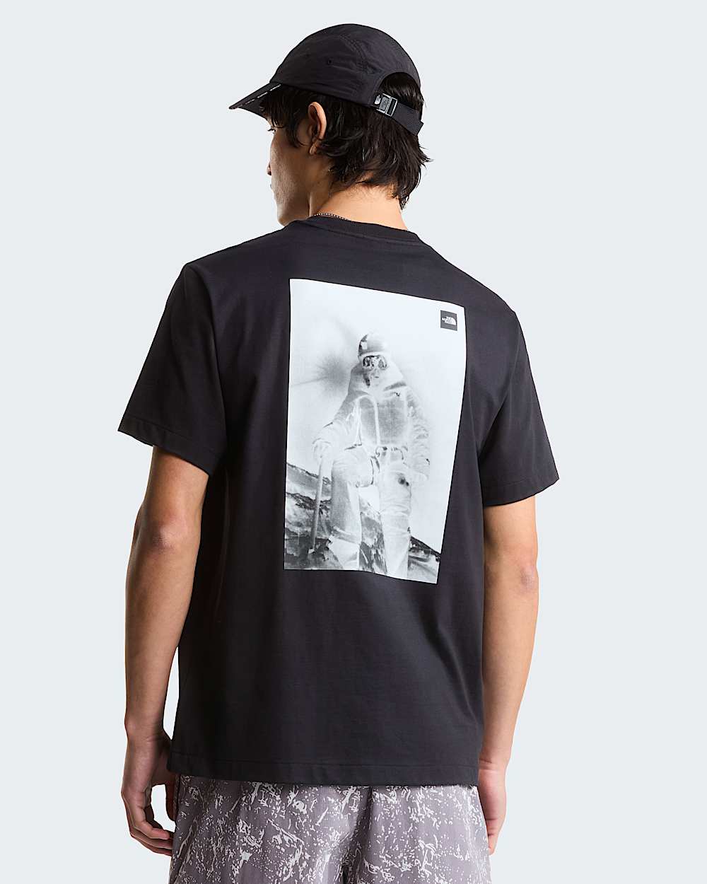 Camiseta holgada con estampado grfico Expedition Photo para hombre TNF HERO