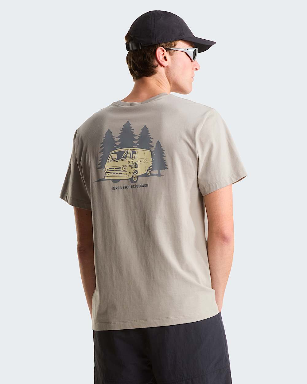 Tshirt dcontract graphique Van Life pour homme TNF HERO