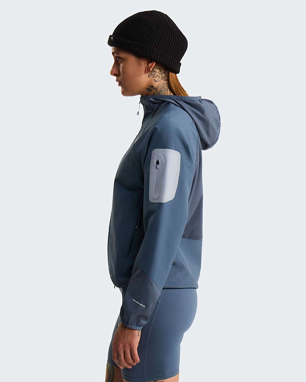 Veste dapproche hybride zippe  capuche Tek pour femme TNF ALT2
