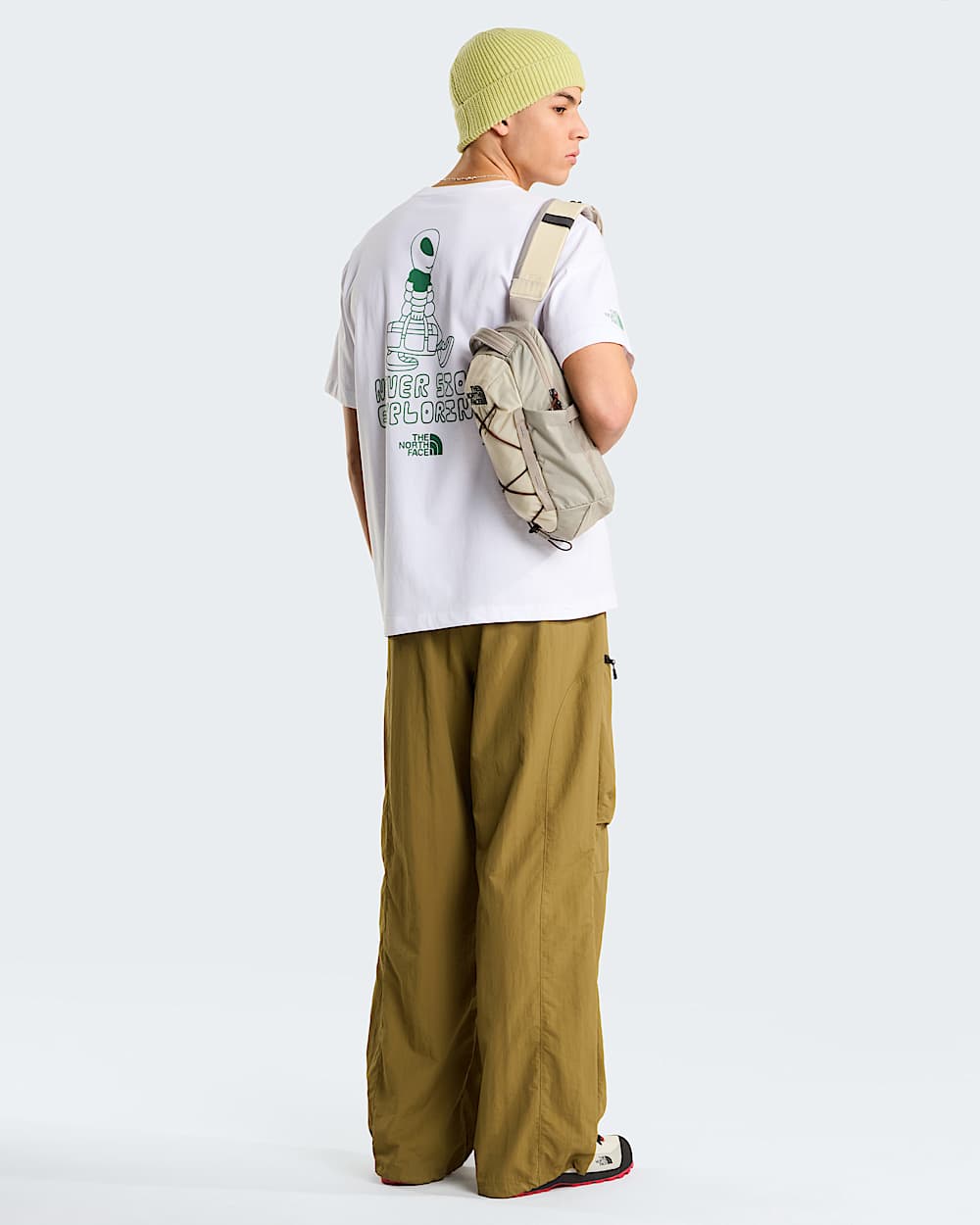 Mens Alien Relaxed Graphic TShirt TNF ALT2