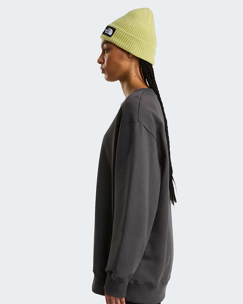 Felpa Essential Light Relaxed unisex TNF Anthracite Grey ALT10