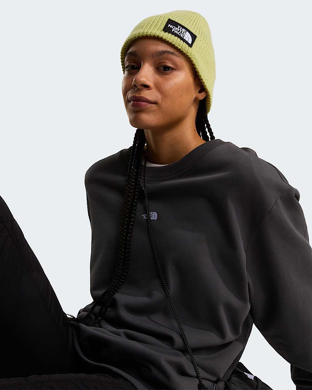 Felpa Essential Light Relaxed unisex TNF Anthracite Grey ALT13