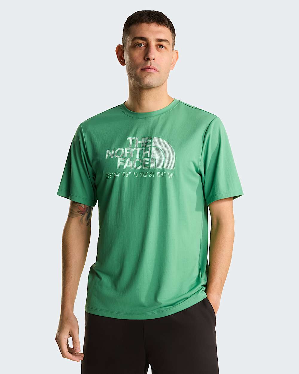 Mens 247 Logo Graphic TShirt TNF HERO