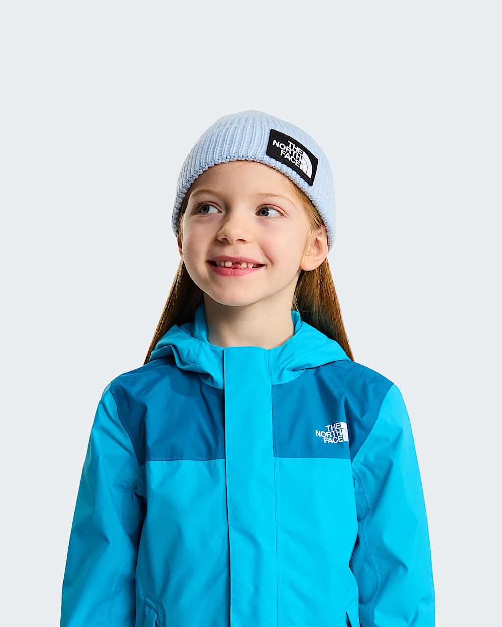 Baby Logo Box Beanie TNF Polar Haze ALT1