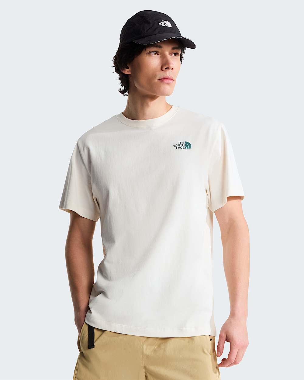 Retro Earth Relaxed Graphic Tshirt voor heren TNF ALT1