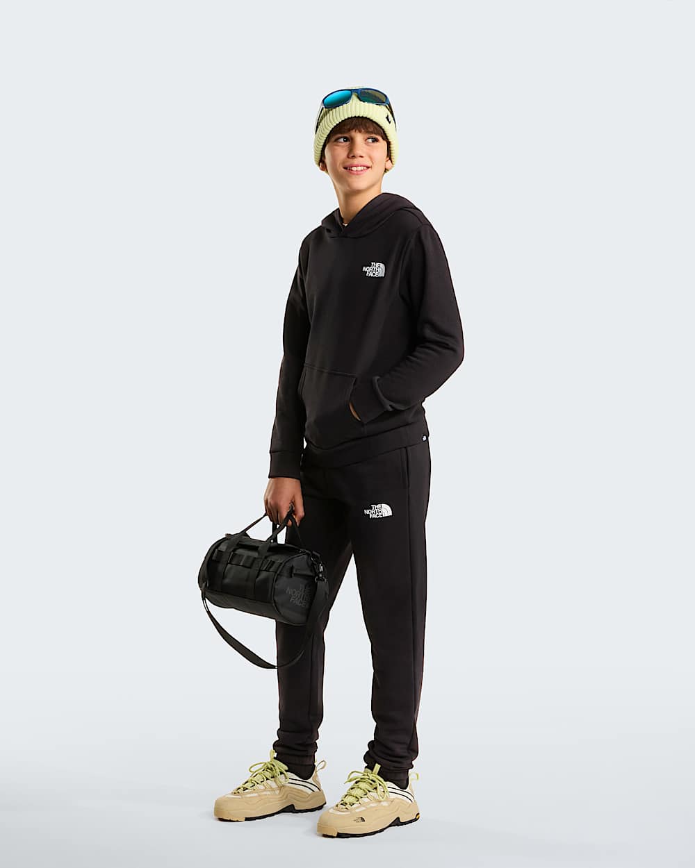 Pantalon de jogging lger fusel Simple Dome pour enfant TNF TNF Black ALT1