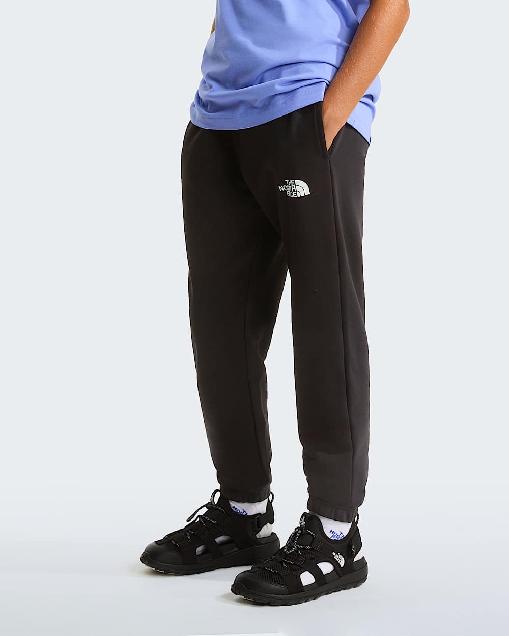 Pantalon de jogging lger fusel Simple Dome pour enfant TNF TNF Black ALT7