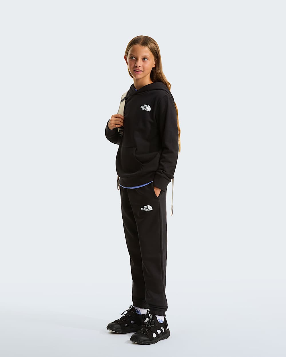 Pantalon de jogging lger fusel Simple Dome pour enfant TNF TNF Black ALT8