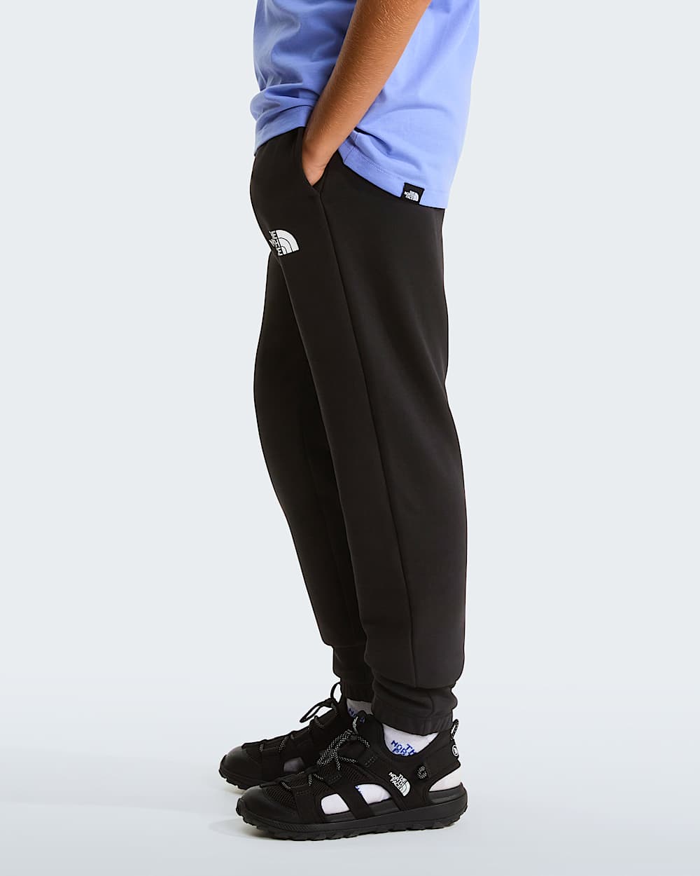 Pantalon de jogging lger fusel Simple Dome pour enfant TNF TNF Black ALT9