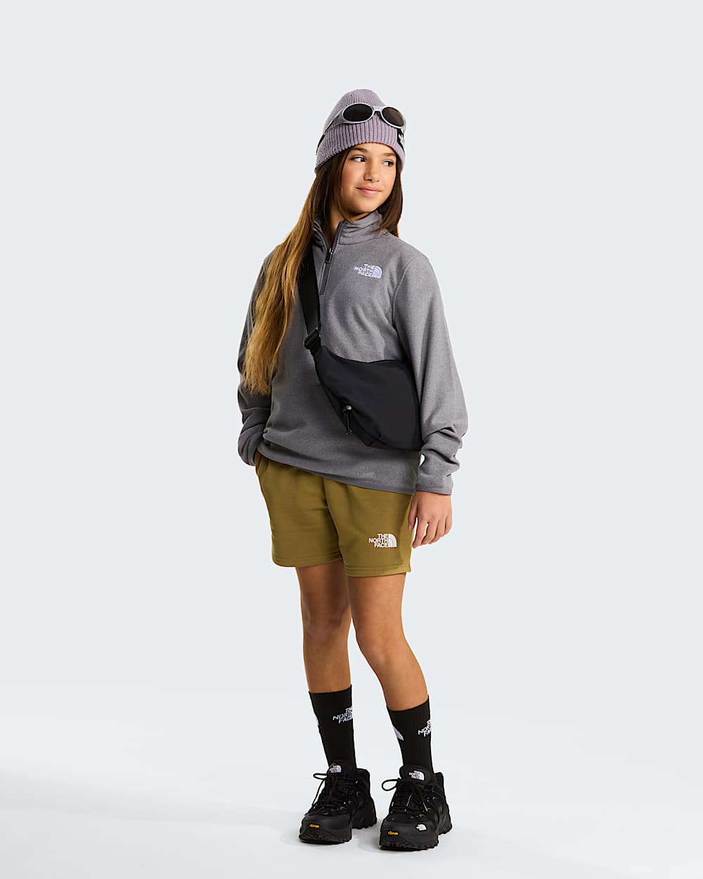 Simple Dome Light Regularshort voor tieners TNF ALT1
