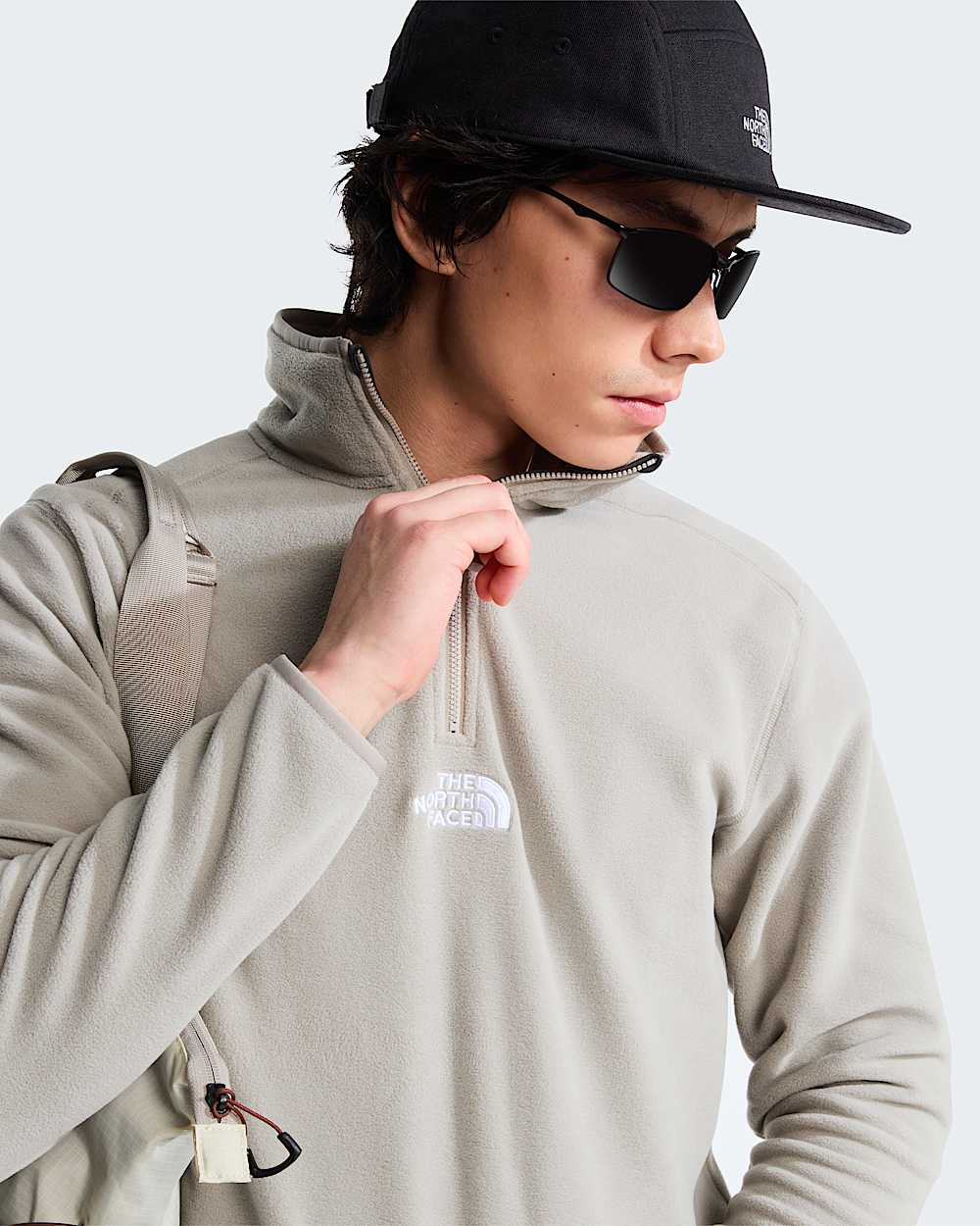 Mens Glacier 14 Zip Fleece TNF ALT5