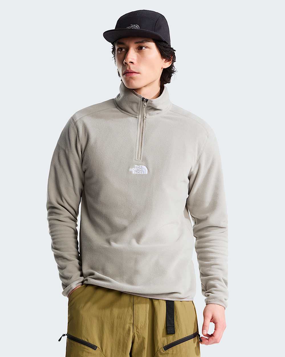 Mens Glacier 14 Zip Fleece TNF HERO