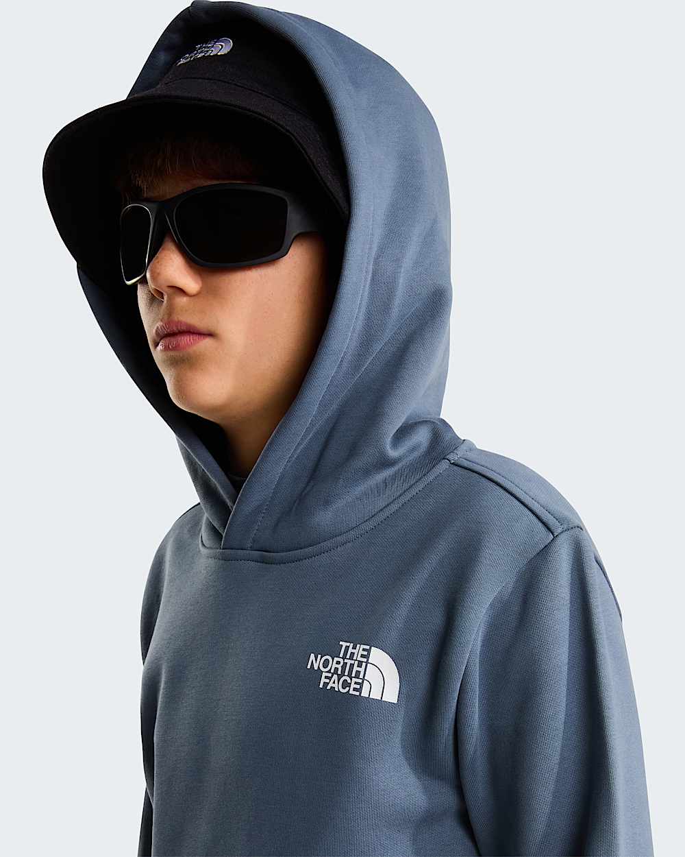 NSE Box Kapuzenpulli fr Jugendliche TNF Granite Grey ALT4