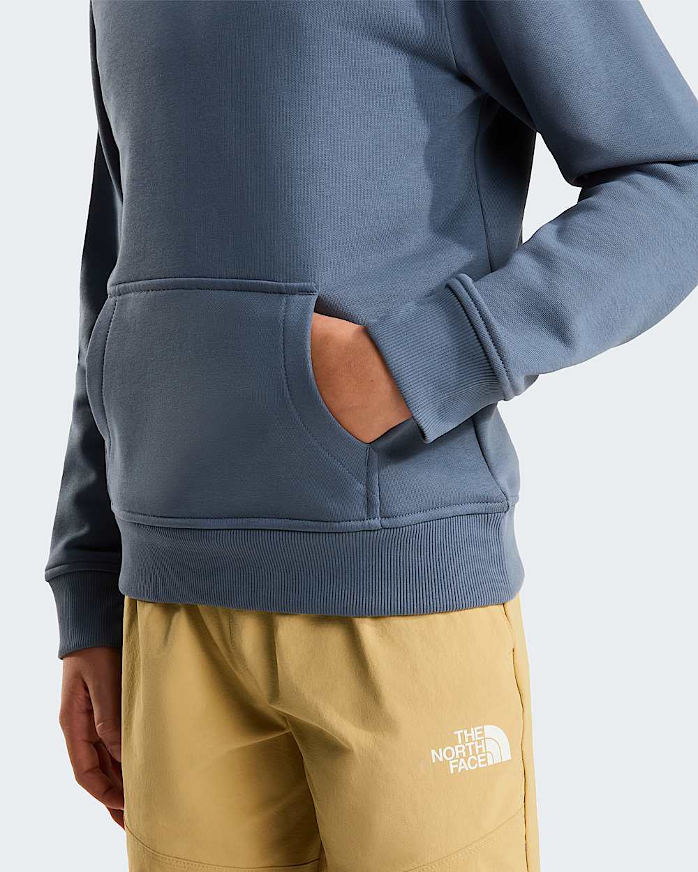 NSE Box Kapuzenpulli fr Jugendliche TNF Granite Grey ALT5