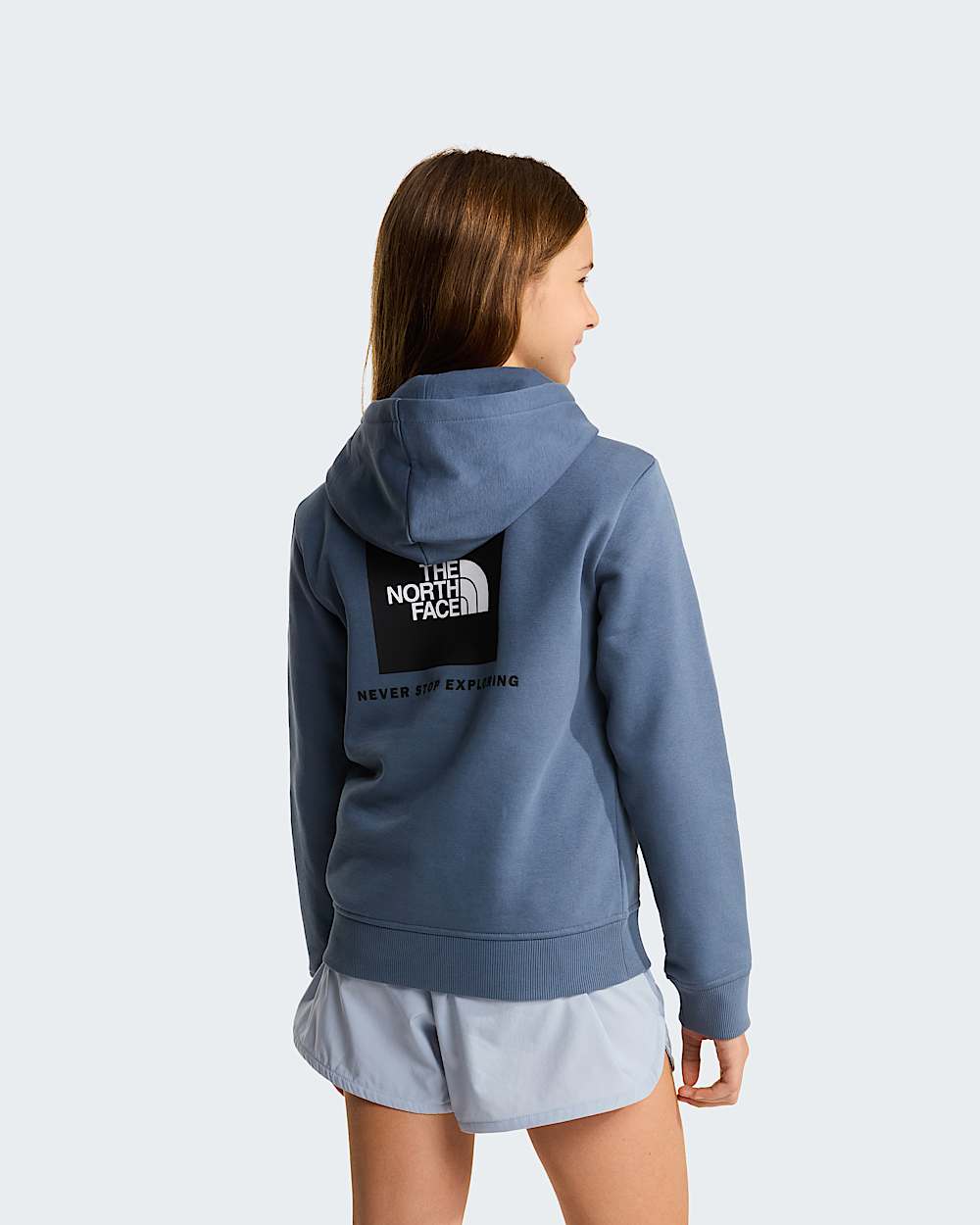 NSE Box Kapuzenpulli fr Jugendliche TNF Granite Grey ALT8