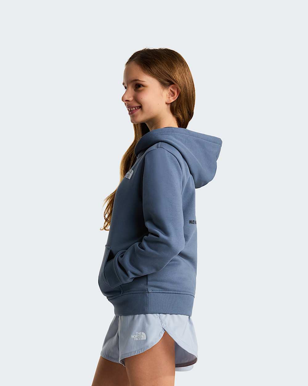NSE Box Kapuzenpulli fr Jugendliche TNF Granite Grey ALT11